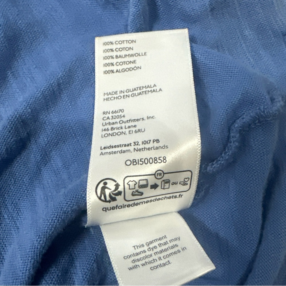 We The Free Be My Baby Tee In Blue - Picture 7 of 10